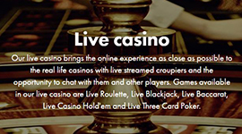 dunder live casino