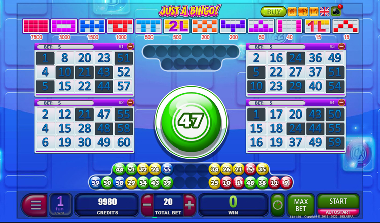 Online bingo gokkast