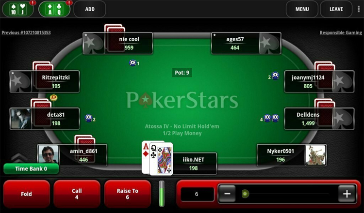 Online poker
